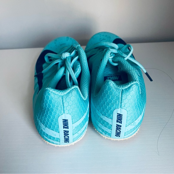 NIKE Racing Women's Turquoise & Blue Zoom Rival Spiked Running Shoe Size 6.5 - Picture 5 of 10